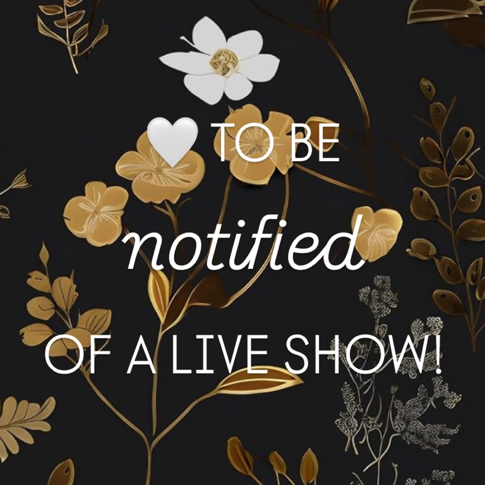 🚨 LIVE SHOW ALERT 🚨